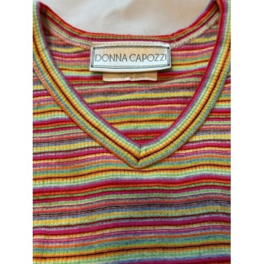 Vintage Donna Capozzi Girls Small 4 Sleeveless Dress